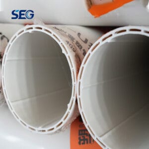 PVC-U Hollow Spiral Silencing Pipe