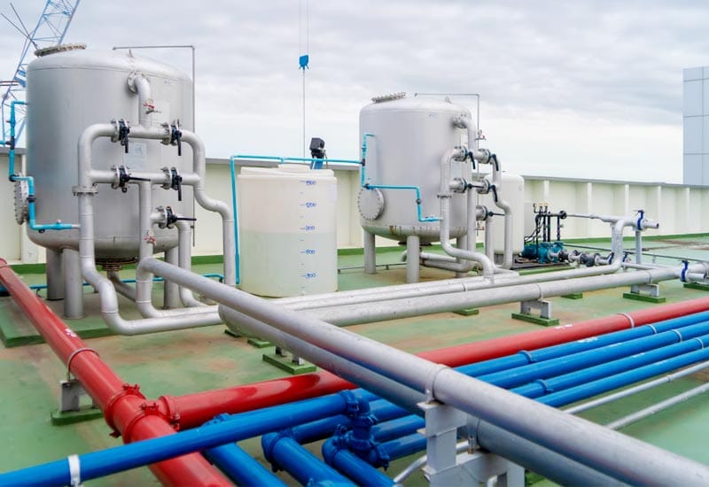Pipeline products for water treatment systems